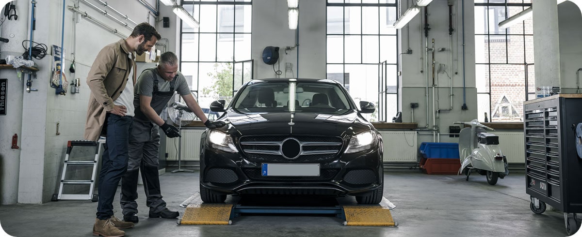 ondersteuningspagina voor auto's